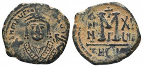 Maurice Tiberius. A.D. 582-602. AE follis

Condition: Very Fine

Weight: 11.20 gr
Diameter: 21 mm