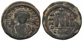 Maurice Tiberius. A.D. 582-602. AE follis

Condition: Very Fine

Weight: 12.40 gr
Diameter: 27 mm