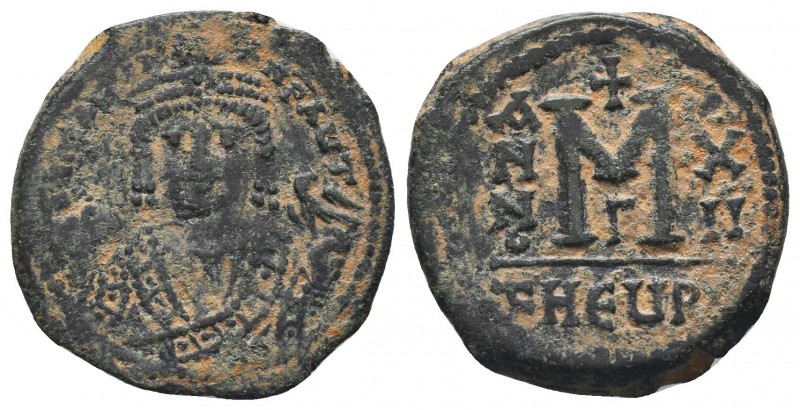 Maurice Tiberius. A.D. 582-602. AE follis

Condition: Very Fine

Weight: 11.70 g...