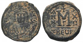 Maurice Tiberius. A.D. 582-602. AE follis

Condition: Very Fine

Weight: 11.70 gr
Diameter: 29 mm