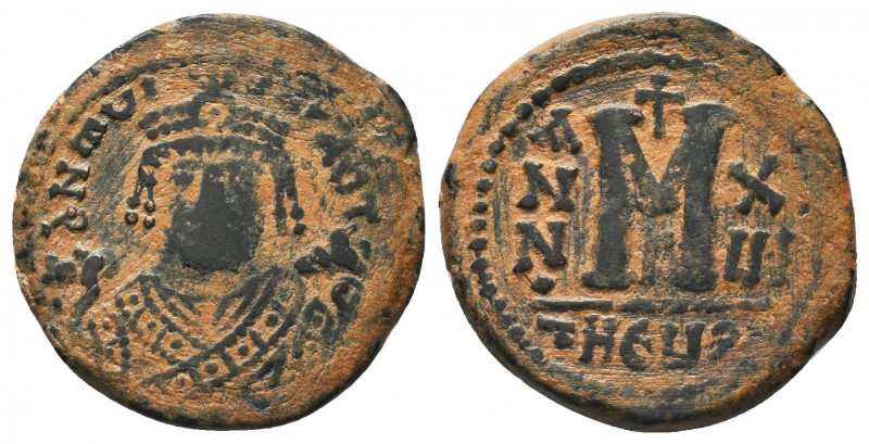 Maurice Tiberius. A.D. 582-602. AE follis

Condition: Very Fine

Weight: 11.90 g...