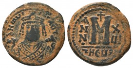 Maurice Tiberius. A.D. 582-602. AE follis

Condition: Very Fine

Weight: 11.90 gr
Diameter: 28 mm