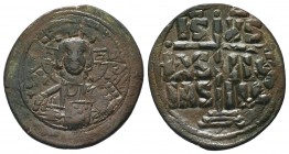 Anonymous. Ca. 1028-1034. AE follis nimbate bust of Christ facing,

Condition: Very Fine

Weight: 14.40 gr
Diameter: 34 mm