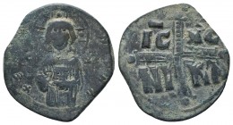 Anonymous. Ca. 1028-1034. AE follis nimbate bust of Christ facing,

Condition: Very Fine

Weight: 8.80 gr
Diameter: 29 mm