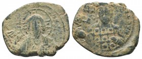 Anonymous. Ca. 1028-1034. AE follis nimbate bust of Christ facing,

Condition: Very Fine

Weight: 8.50 gr
Diameter: 29 mm