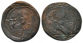 Anonymous. Ca. 1028-1034. AE follis nimbate bust of Christ facing,

Condition: Very Fine

Weight: 8.30 gr
Diameter: 29 mm