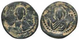 Anonymous. Ca. 1028-1034. AE follis nimbate bust of Christ facing,

Condition: Very Fine

Weight: 8.80 gr
Diameter: 27 mm