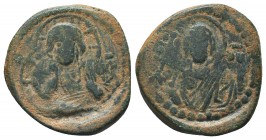 Anonymous. Ca. 1028-1034. AE follis nimbate bust of Christ facing,

Condition: Very Fine

Weight: 10.00 gr
Diameter: 27 mm