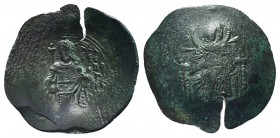 Cup Coins of the Late Byzantine Empire. 

Condition: Very Fine

Weight: 2.20 gr 
Diameter: 27 mm