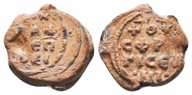BYZANTINE LEAD SEALS. (Circa 9th-12th centuries).

Condition: Very Fine

Weight: 3.10 gr 
Diameter: 14 mm