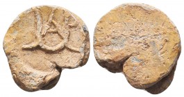 BYZANTINE Lead Tessara. (Circa 9th-12th centuries).

Condition: Very Fine

Weight: 29.20 gr
Diameter: 26 mm