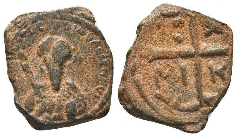 CRUSADERS, Antioch. Tancred. Regent, 1101-1112. AE Follis

Condition: Very Fine
...