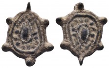 Ancient Celitic Fertility Pendant Talisman from circa 200 B.C.

Condition: Very Fine

Weight:2.90 gr
Diameter: 24 mm