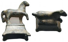 Ancient Roman Horse Statue, 1st - 4th C. AD

Condition: Very Fine

Weight: 49.80 gr
Diameter: 52 mm