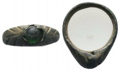 Byzantine Ring with a stone inlaid bezel, Ae

Condition: Very Fine

Weight: 3.30 gr
Diameter: 22 mm
