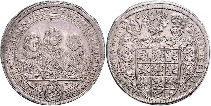 Brandenburg in Franken - Ansbach Friedrich II., Albrecht und Christian 1625-1634...