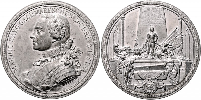 Sachsen - Kurfürstentum, ab 1806 Königreich Friedrich August II. 1733-1763 Zinnm...