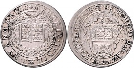 Württemberg - Ulm Silberabschlag o.J. des Dukaten 1617, auf das Reformationsjubiläum Binder 49. Nau 187b. Opitz -. 
1,69g sehr selten ss-vz