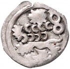 Tschechien - Böhmen Georg von Podiebrad 1458-1471 Einseitiger Pfennig o.J. (1460-1468) Löwe nach links Castelin 82. 
 ss-vz