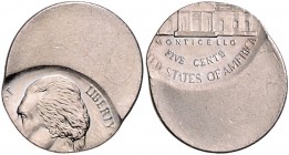 USA Lot o.J. von 10 Fehlprägungen, von 1 Cent bis 1/2 Dollar Kennedy 
 meist vz u. besser