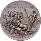 - Jugendstil Eins. Bronzemedaille o.J. (v. Grienauer) auf den Wiener Regatta-Verein 
50,0mm 41,6g f.st