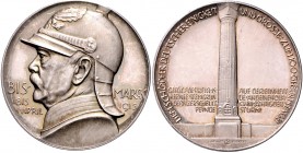 - Personen - Bismarck, Otto von 1815-1898 Silbermedaille 1915 (v. Hoppe/Lauer) auf seinen 100. Geburtstag, i.Rd: SILBER 990 Zetzm. 2136. Slg. Bö. 5645...