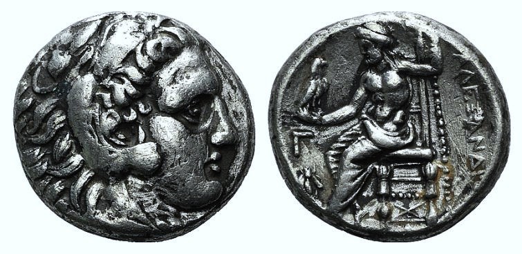Kings of Macedon, Alexander III ‘the Great’ (336-323 BC). AR Tetradrachm (24mm, ...