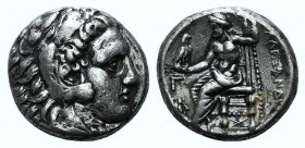Kings of Macedon, Alexander III ‘the Great’ (336-323 BC). AR Tetradrachm (24mm, 16.87g, 11h). Babylon, c. 311-305 BC. Head of Herakles r., wearing lio...