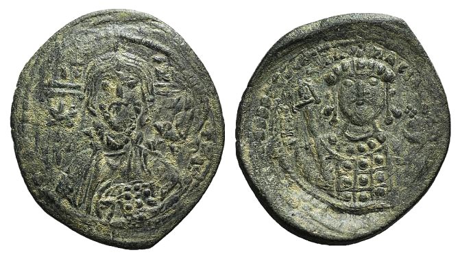 Michael VII Ducas (1071-1078). Æ 40 Nummi (32mm, 7.89g, 6h). Constantinople. Bus...
