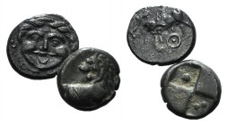 Lot of 2 Greek AR Fractions, to be catalog. Lot sold as is, no returns