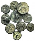 Lot of 10 Greek Æ coins, to be catalog. Lot sold as is, no returns