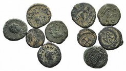 Lot of 4 Late Roman Æ coins, to be catalog. Lot sold as is, no returns