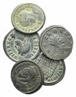 Lot of 5 Roman Imperial Æ coins, Cladius II, Constantine, Julian II and Arcadius, to be catalog. Lot sold as is, no returns