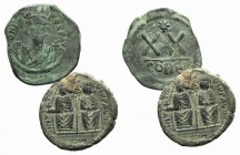 Lot of 2 Byzantine Æ coins, to be catalog. Lot sold as is, no returns