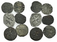 Lot of 6 Italian Medieval-Modern BI and Æ coins, to be catalog. Lot sold as is, no returns