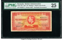 Bermuda Bermuda Government 10 Shillings 12.5.1937 Pick 10a PMG Very Fine 25. 

HID09801242017

© 2020 Heritage Auctions | All Rights Reserve