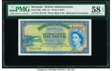 Bermuda Bermuda Government 1 Pound 1.10.1966 Pick 20d PMG Choice About Unc 58 EPQ. 

HID09801242017

© 2020 Heritage Auctions | All Rights Reserve