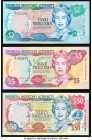 Bermuda Monetary Authority 2; 5; 50 Dollars 24.5.2000 Pick 50a; 51a; 54a Crisp Uncirculated. 

HID09801242017

© 2020 Heritage Auctions | All Rights R...