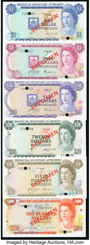 Bermuda Bermuda Monetary Authority 1; 5; 10; 20; 50; 100 Dollars 1.5.1984 (2); 1...
