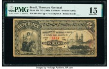Brazil Thesouro Nacional 2 Mil Reis ND (1890) Pick 10b PMG Choice Fine 15. 

HID09801242017

© 2020 Heritage Auctions | All Rights Reserve
