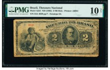 Brazil Thesouro Nacional 2 Mil Reis ND (1882) Pick A251 PMG Very Good 10 Net. Severed and reattached.

HID09801242017

© 2020 Heritage Auctions | All ...