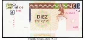 Missing Print Error Cuba Banco Central de Cuba, Foreign Exchange Certificate 10 Pesos Convertibles 2007 Pick FX49a About Uncirculated. 

HID0980124201...
