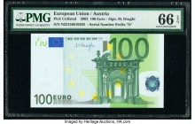 European Union Central Bank, Austria 100 Euro 2002 Pick 12n PMG Gem Uncirculated 66 EPQ. 

HID09801242017

© 2020 Heritage Auctions | All Rights Reser...