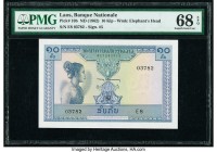 Lao Banque Nationale du Laos 10 Kip ND (1962) Pick 10b PMG Superb Gem Unc 68 EPQ. 

HID09801242017

© 2020 Heritage Auctions | All Rights Reserve