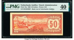 Netherlands Antilles Bank van de Nederlandse Antillen 50 Gulden 23.12.1980 Pick 18a PMG Extremely Fine 40. Stains.

HID09801242017

© 2020 Heritage Au...