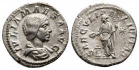 Julia Maesa AD 218-224. Rome,Denarius AR,19mm., 2,72g.,good very fine
