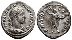 Severus Alexander AD 222-235. Rome,Denarius AR,21mm., 2,39g.very fine