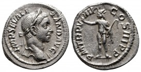 Severus Alexander AD 222-235. Rome,Denarius AR,20mm., 2,98g.good very fine
