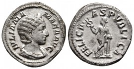 Julia Mamaea AD 225-235. Rome,Denarius AR,20mm., 3,40g.very fine
