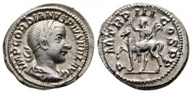 Gordian III. AD 238-244. Rome,Denarius AR,21mm., 4,22g.,very fine